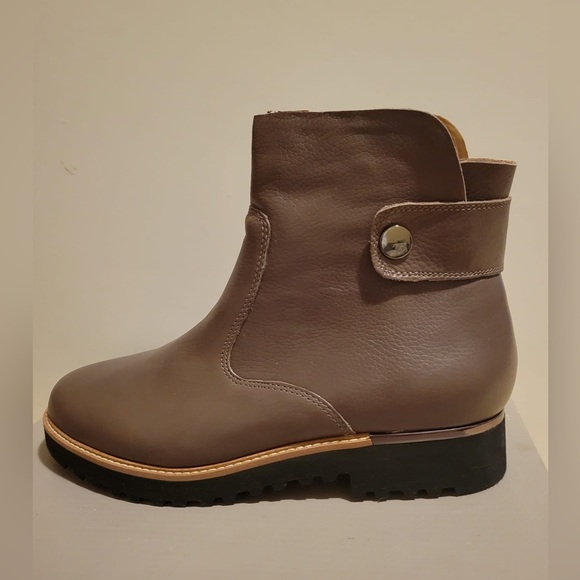 BRAND NEW Womens Franco Sarto Chevelle Zip Up Ankle Boots - Picture 9 of 12